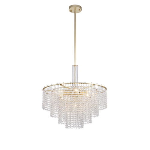 Люстра на штанге Favourite Fringe 4762-7P изображение в интернет-магазине Cramer Light