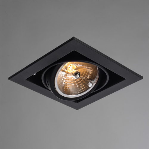 Встраиваемый светильник ARTE Lamp A5935PL-1BK изображение в интернет-магазине Cramer Light фото 2