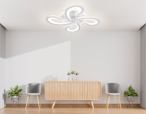 Потолочная люстра Ambrella Light Acrylica Ice FA1702 изображение в интернет-магазине Cramer Light фото 8