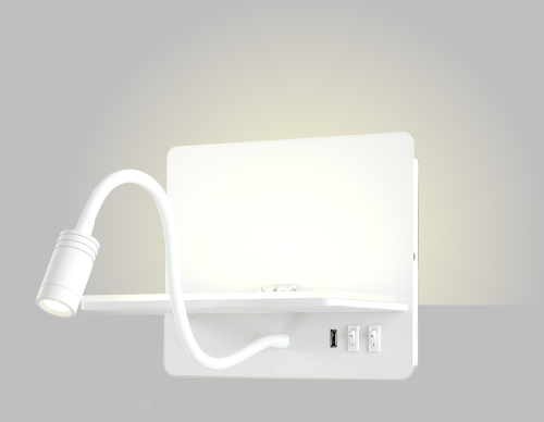 Бра Crystal Lux DUO AP9W LED WH дополнительное фото фото 2