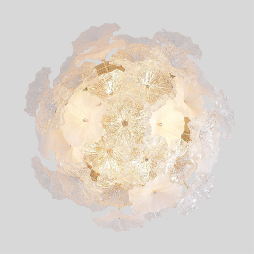 Потолочный светильник Crystal Lux MAGNOLIA PL12 GOLD изображение в интернет-магазине Cramer Light фото 10