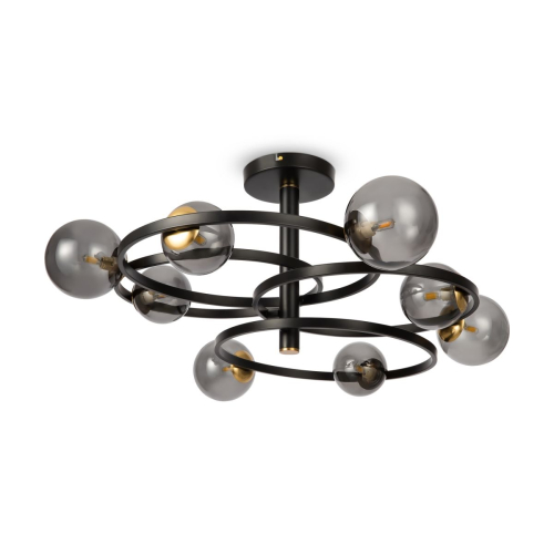 Люстра на штанге Freya Curl FR5238CL-08B изображение в интернет-магазине Cramer Light фото 8