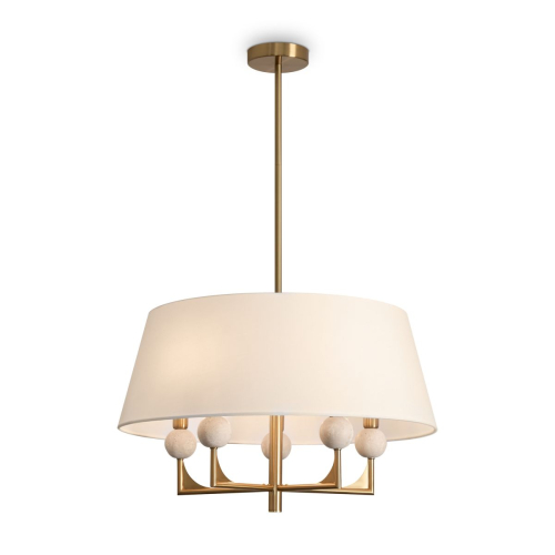 Люстра на штанге Freya Riley FR2043CL-05BS1 изображение в интернет-магазине Cramer Light