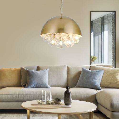 Подвесная люстра Eurosvet Anait 30177 латунь a069151 изображение в интернет-магазине Cramer Light фото 3