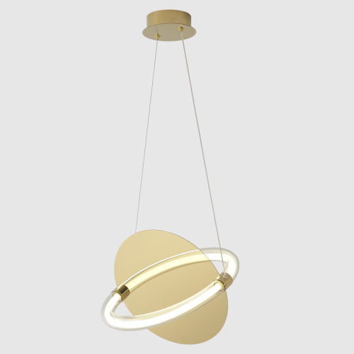 Подвесной светильник Crystal Lux NEBULA SP22W LED GOLD изображение в интернет-магазине Cramer Light фото 4