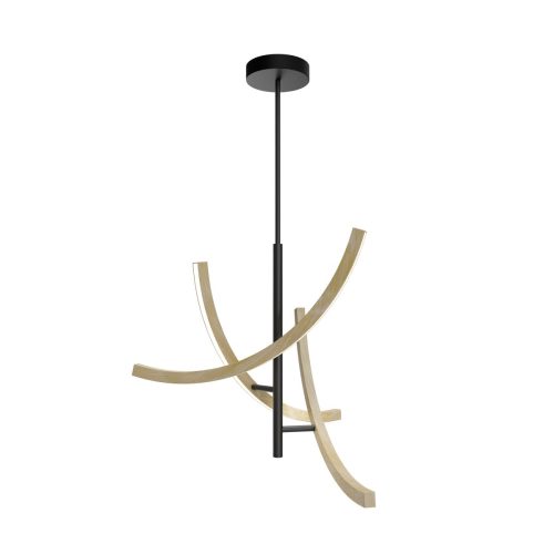 Подвесной светильник Maytoni Wabi MOD428PL-L27BK изображение в интернет-магазине Cramer Light