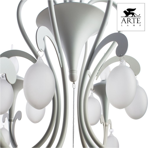 Подвесная люстра Arte Lamp Montmartre A3239LM-6WH изображение в интернет-магазине Cramer Light фото 2