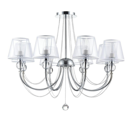 Подвесная люстра Freya Beverly FR5661-PL-08-CH изображение в интернет-магазине Cramer Light