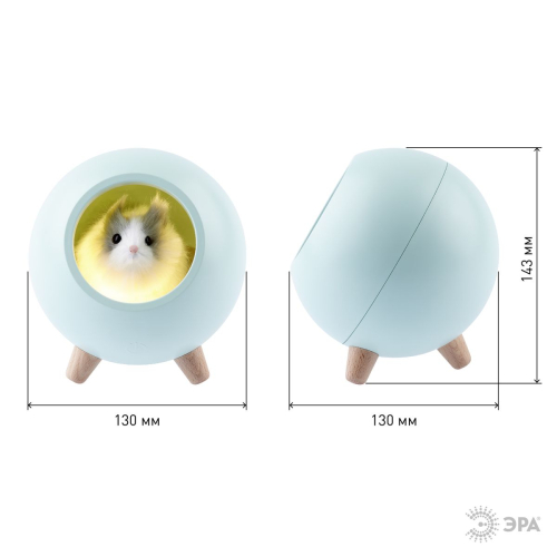 Настольная лампа Эра NLED-468-1W-GR Б0052817 изображение в интернет-магазине Cramer Light фото 4