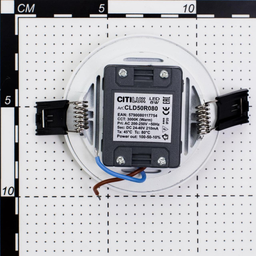 Встраиваемый светодиодный светильник Citilux Омега CLD50R080N изображение в интернет-магазине Cramer Light фото 6