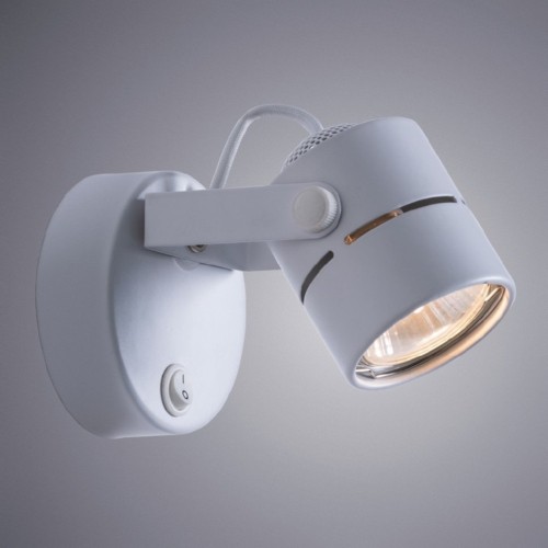 Спот Arte Lamp Mizar A1311AP-1WH изображение в интернет-магазине Cramer Light фото 2