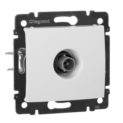 Розетка TV проходная Legrand Valena белая 774431 дополнительное фото