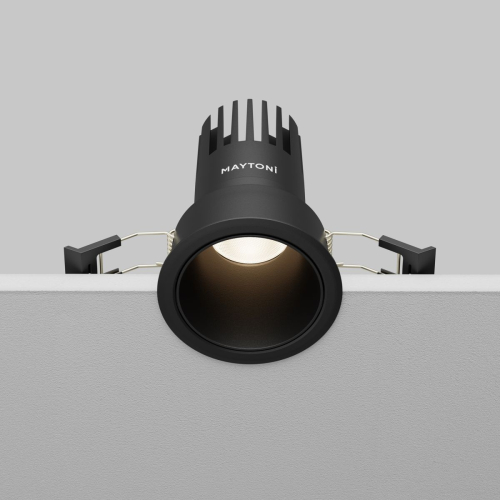 Встраиваемый светильник Maytoni Dip DL116-10W-4K-B изображение в интернет-магазине Cramer Light фото 5