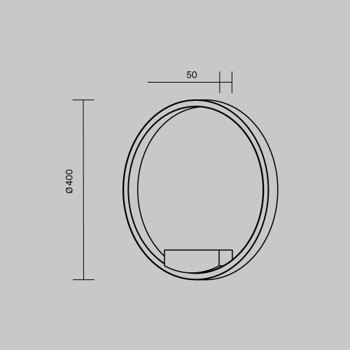 Настенный светильник Maytoni Rim MOD058WL-L25BSK изображение в интернет-магазине Cramer Light фото 5