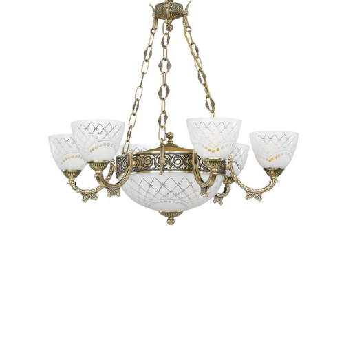 Подвесная люстра Reccagni Angelo L 7052/6+2 изображение в интернет-магазине Cramer Light фото 2