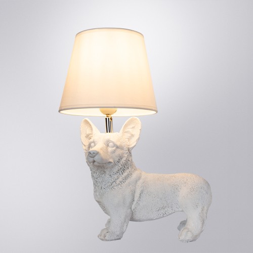 Настольная лампа Arte Lamp Schedar A4008LT-1WH изображение в интернет-магазине Cramer Light фото 2