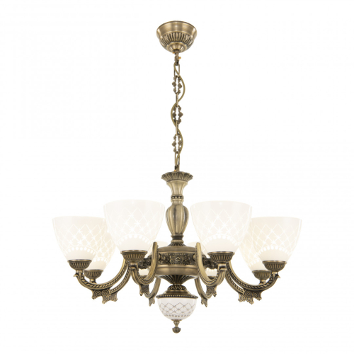 Подвесная люстра Arte Milano 343837/8 AB изображение в интернет-магазине Cramer Light фото 3