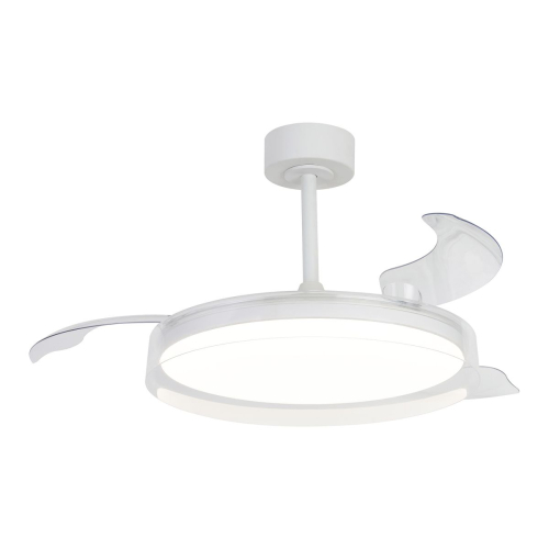 Люстра-вентилятор Mantra Glass Fan 9525 изображение в интернет-магазине Cramer Light