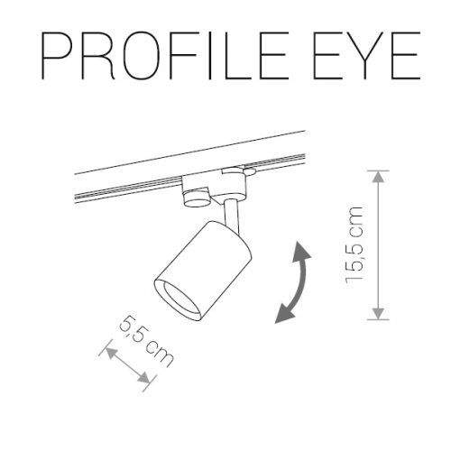 Трековый светильник Nowodvorski Profile Eye 9322 изображение в интернет-магазине Cramer Light фото 2