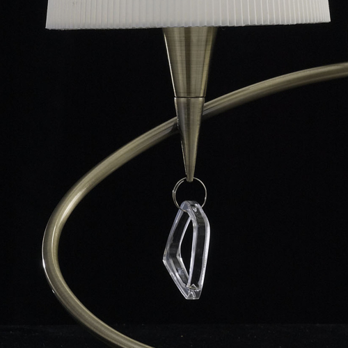 Настольная лампа Mantra Mara Antique Brass 1631 изображение в интернет-магазине Cramer Light фото 5