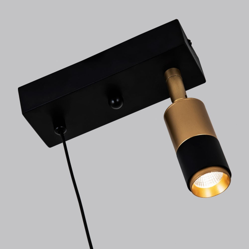 Подвесной светильник LED4U L8705-2 BK изображение в интернет-магазине Cramer Light фото 2