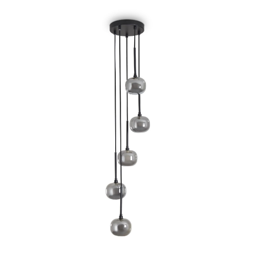 Каскадная люстра Freya Shimmer FR5435PL-05B1 изображение в интернет-магазине Cramer Light фото 2