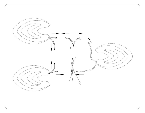 Потолочная люстра Ambrella Light Acrylica Original FA4545 изображение в интернет-магазине Cramer Light фото 12