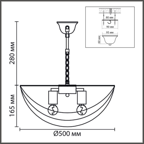 Подвесная люстра Lumion Neoclassi Amalia 8377/5 изображение в интернет-магазине Cramer Light фото 2