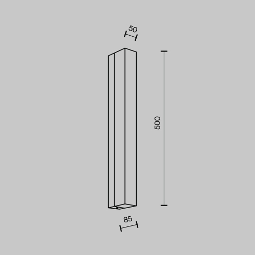 Настенный светильник Modestyle MS.102.500 AB изображение в интернет-магазине Cramer Light фото 6