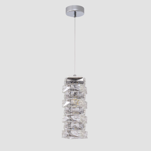 Подвесной светильник Crystal Lux ROLANDO SP1.3 CHROME изображение в интернет-магазине Cramer Light фото 4