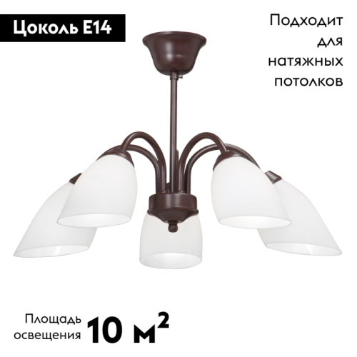 Потолочная люстра Vitaluce V3335-7/5PL изображение в интернет-магазине Cramer Light фото 2