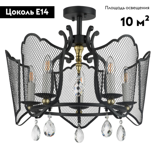 Потолочная люстра Lightstar Castello 744057 изображение в интернет-магазине Cramer Light фото 2
