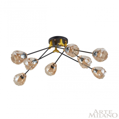 Потолочная люстра Arte Milano Amalfi 252588/8 Br изображение в интернет-магазине Cramer Light фото 9