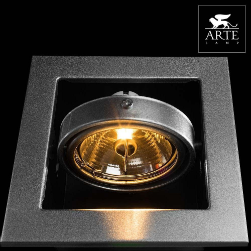 Встраиваемый светильник Arte Lamp Technika A5930PL-1SI изображение в интернет-магазине Cramer Light фото 5