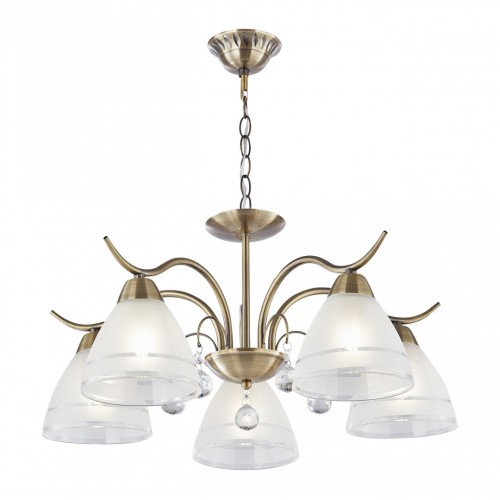 Подвесная люстра Arte Milano Amalfi 334756/5 AB изображение в интернет-магазине Cramer Light фото 4