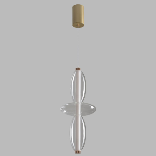 Подвесной светильник Crystal Lux QUASAR SP14W LED TRANSPARENT изображение в интернет-магазине Cramer Light фото 4