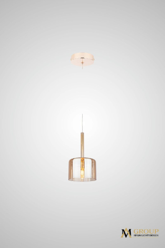 Подвесной светильник AM Group AM355-D140 AMBER изображение в интернет-магазине Cramer Light