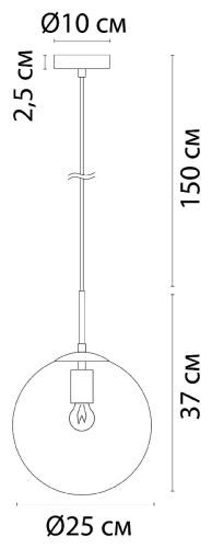 Подвесной светильник Arte Lamp Volare A1925SP-1GO изображение в интернет-магазине Cramer Light фото 3