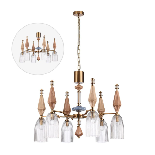 Подвесная люстра Odeon Light Modern Terra 5414/6 изображение в интернет-магазине Cramer Light