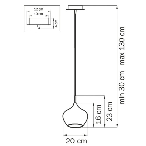 Подвесной светильник Lightstar Pentola 803041 изображение в интернет-магазине Cramer Light фото 6