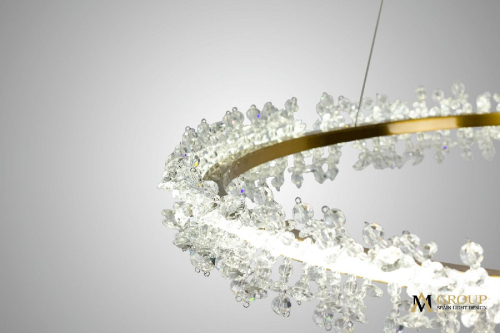 Подвесной светильник AM Group AM455 L600 POLISHED GOLD изображение в интернет-магазине Cramer Light фото 2