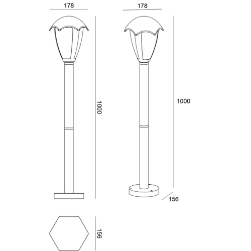 Уличный светильник Arte Lamp Henry A1661PA-1BK дополнительное фото фото 2