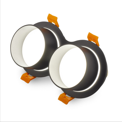 Встраиваемый светильник AM Group AM472/2-BK изображение в интернет-магазине Cramer Light фото 3