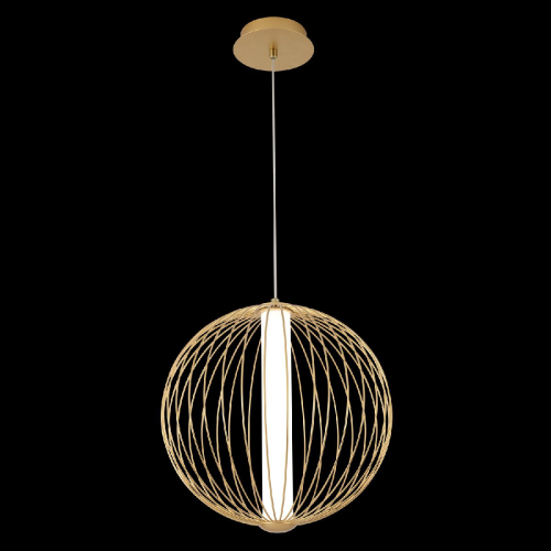 Подвесной светильник Crystal Lux SYNC SP18W LED GOLD изображение в интернет-магазине Cramer Light фото 4