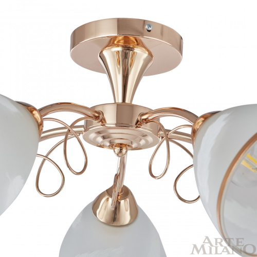 Потолочная люстра Arte Milano Napoli 336966/5 FGD изображение в интернет-магазине Cramer Light фото 5