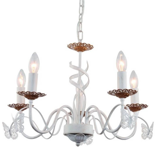 Подвесная люстра Arte Lamp 27 A6114LM-5WG изображение в интернет-магазине Cramer Light