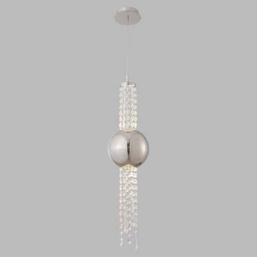 Подвесной светильник Crystal Lux NAVAJO SP3W LED CHROME изображение в интернет-магазине Cramer Light фото 5