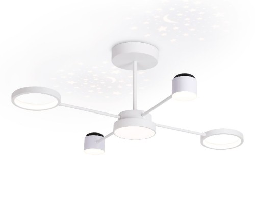 Люстра на штанге Ambrella Light LineTech FL51631 изображение в интернет-магазине Cramer Light