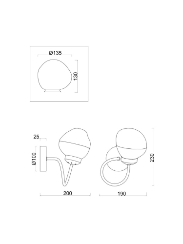 Бра Freya Volani FR8017WL-01MG дополнительное фото фото 8