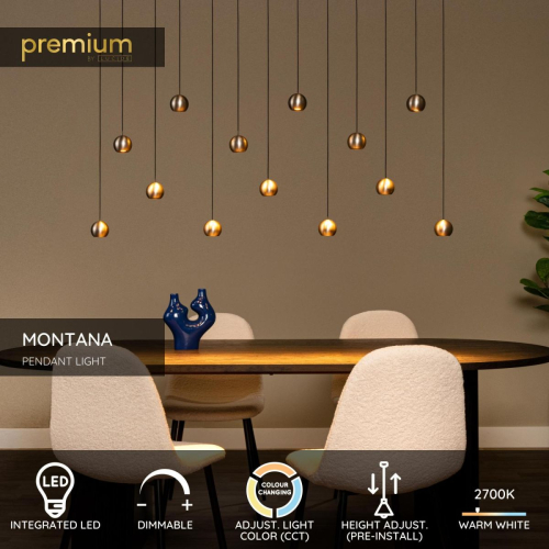 Подвесной светильник Lucide Montana 68400/75/15 изображение в интернет-магазине Cramer Light фото 2